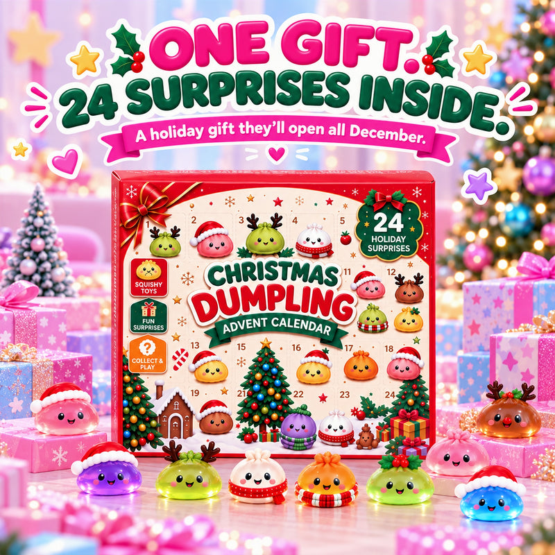 Squishy Fun Box™ Original Dumpling Advent Calendar