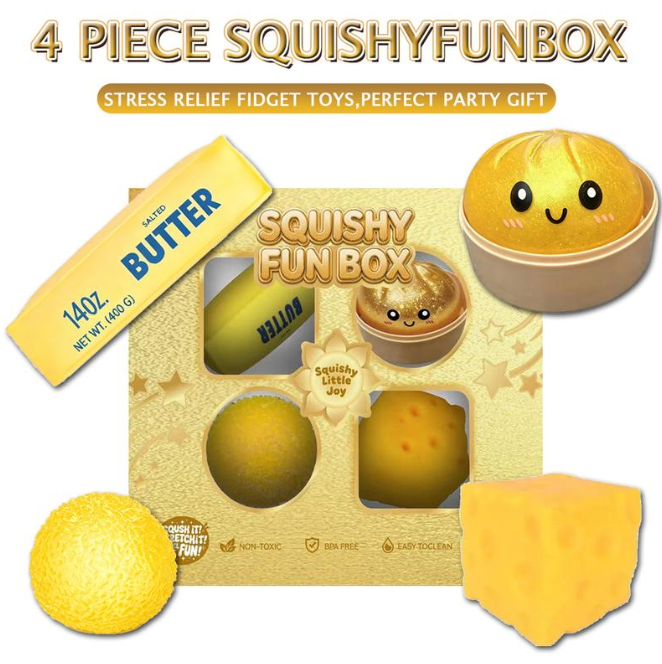 Squishy Fun Box™ Golden Edition