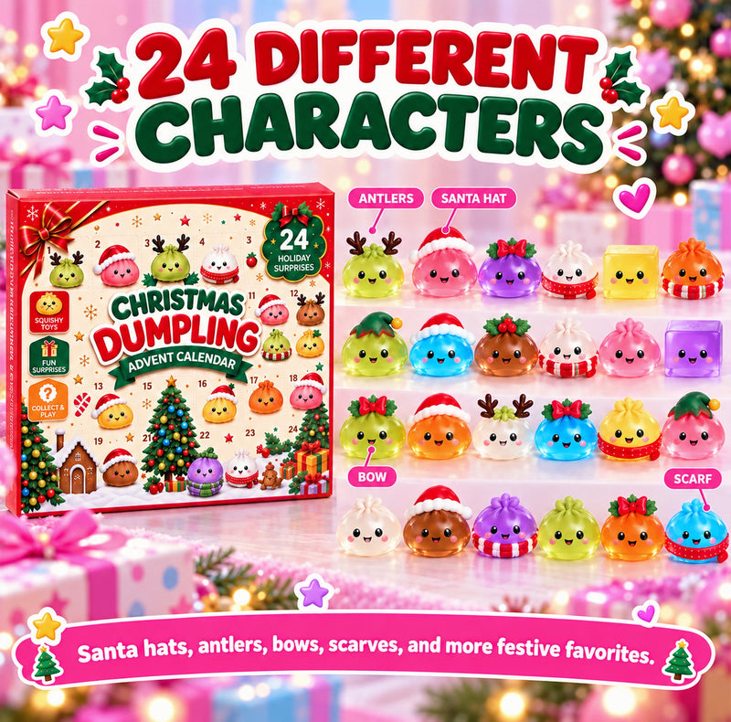 Squishy Fun Box™ Original Dumpling Advent Calendar