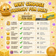 Comparison chart highlighting why choose Squishy Fun Box over other options.